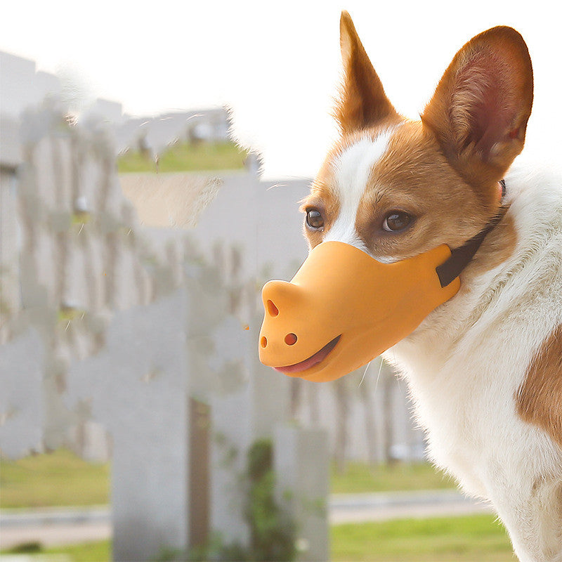 Why Your Pup Needs the Adjustable Silicone Pet Muzzle Rhino Shape
